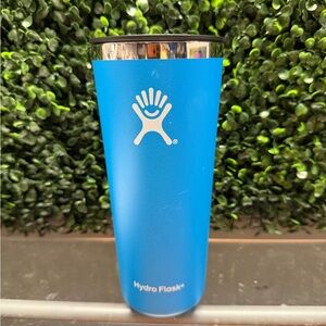 Hydro Flask Sky Blue Tumbler with Silver Accent
